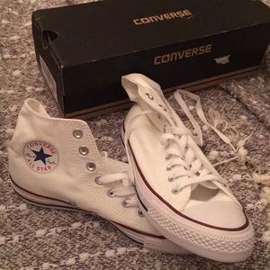 Brand new high top converse